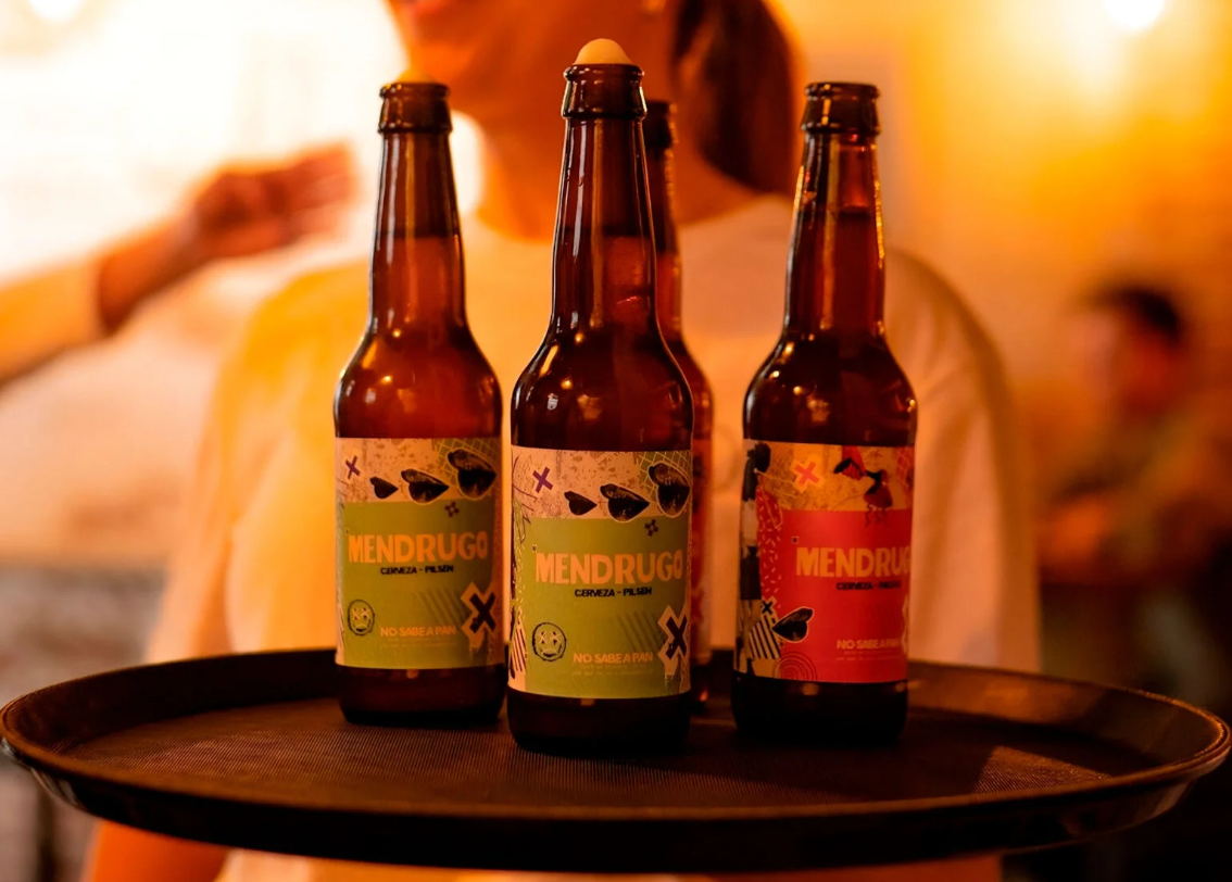 Cervezas elaboradas con pan duro tienen su propio bar en Madrid