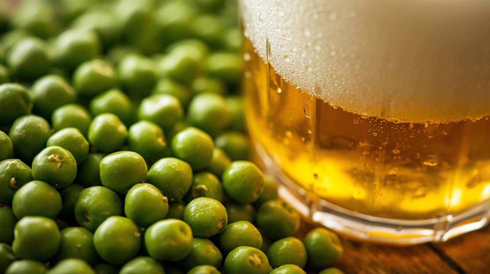 El uso de azúcares de arvejas y otras legumbres acelera la elaboración de cervezas sour
