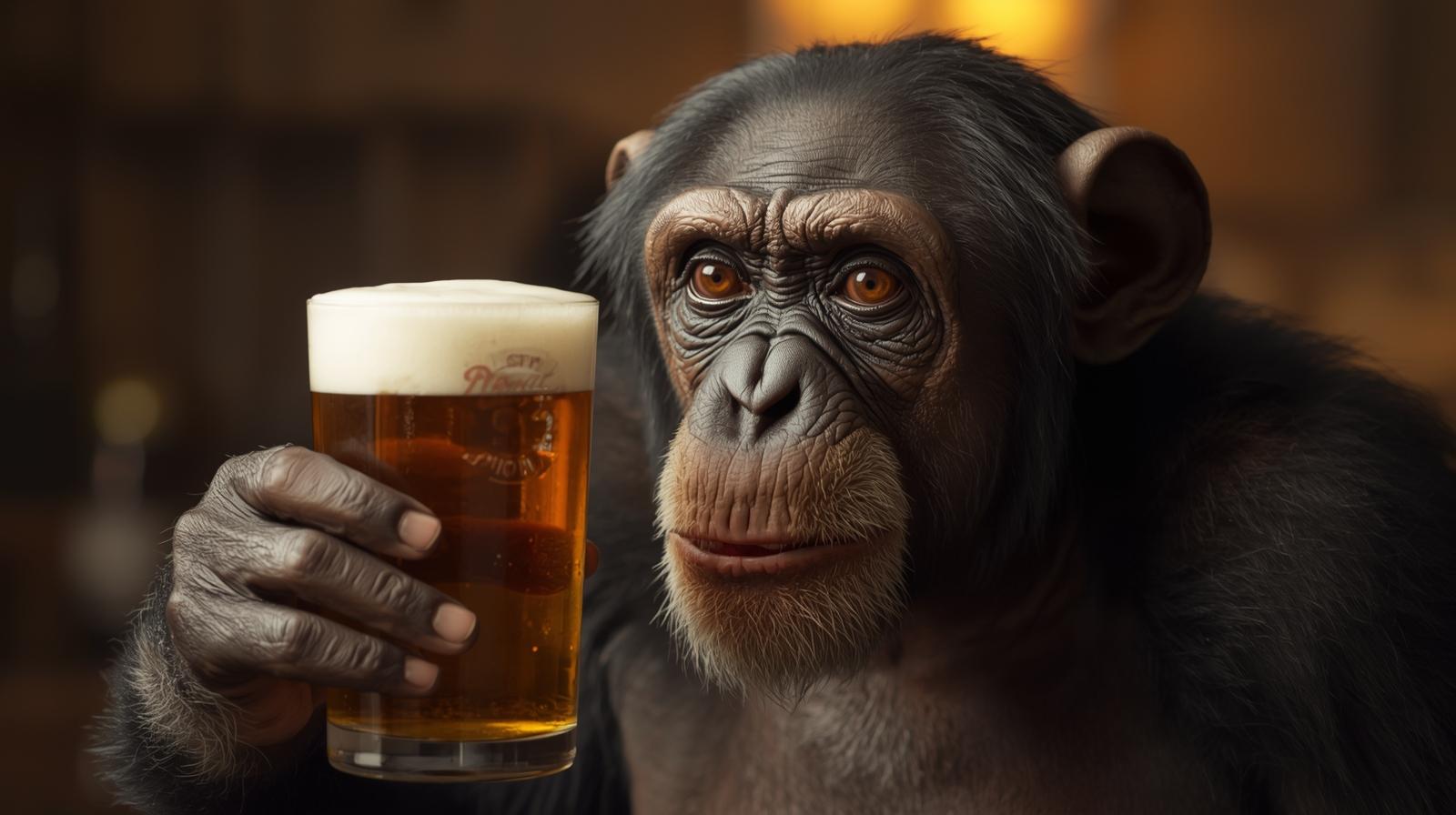La teoría del mono borracho científicos sugieren que el gusto de los humanos por el alcohol deriva de los chimpancés