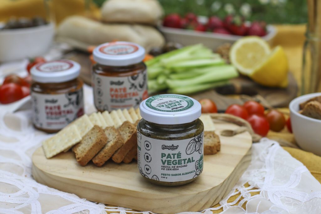 Bagán! el primer paté vegetal en Chile hecho con bagazo de cerveza