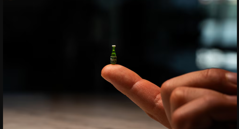 La cerveza más pequeña del mundo es sin alcohol y mide 12 milímetros