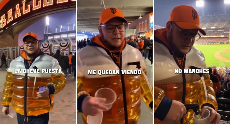 Joven mexicano ‘crea chamarra dispensadora de cerveza’ y se vuelve viral