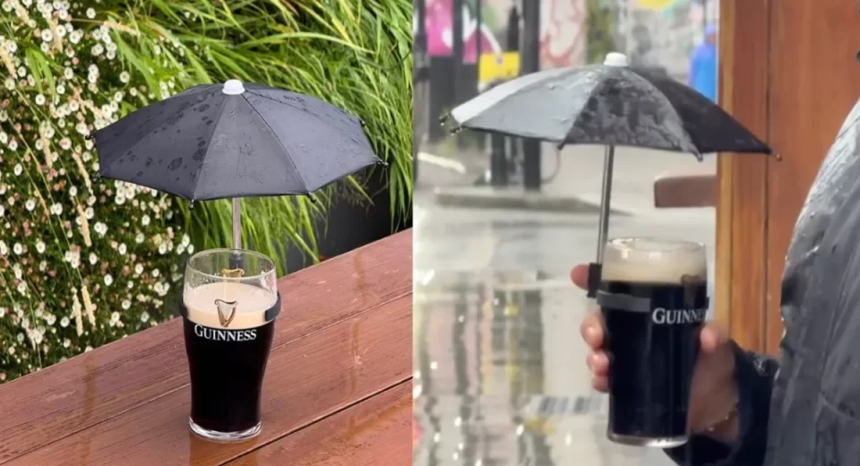 Paraguas de Guinness