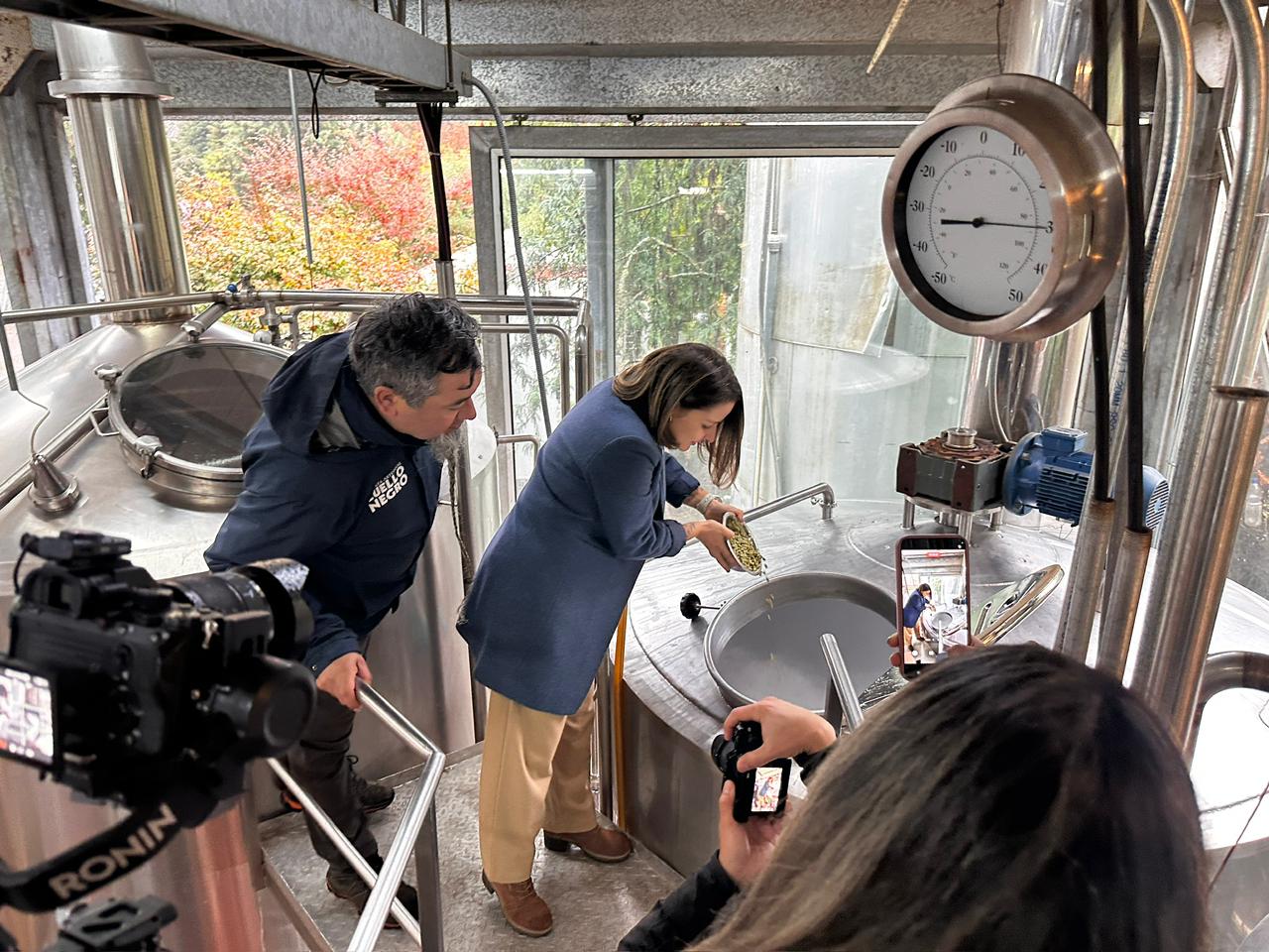 Elaboran cerveza colaborativa Valdivia Pilsner para evento cervecero de invierno