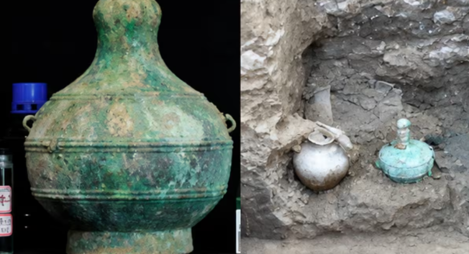 Arqueólogos abrieron una tumba de 2300 años y encontraron una botella de cerveza intacta