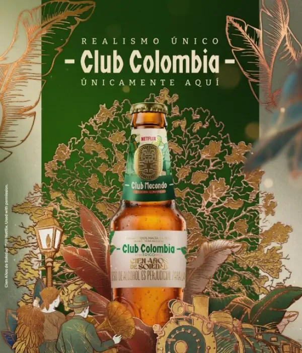Club Colombia y Netflix lanzan cerveza inspirada en ‘Cien años de soledad