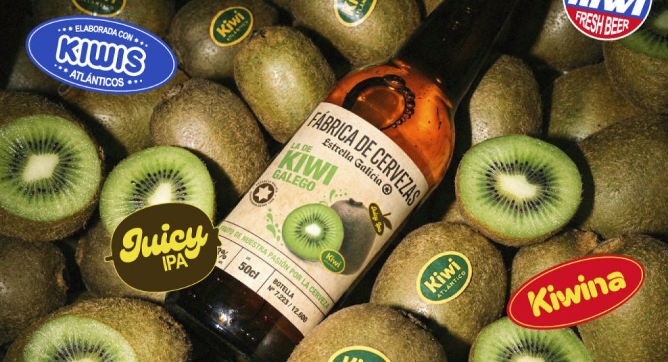 Estrella Galicia lanza una cerveza con sabor a kiwi