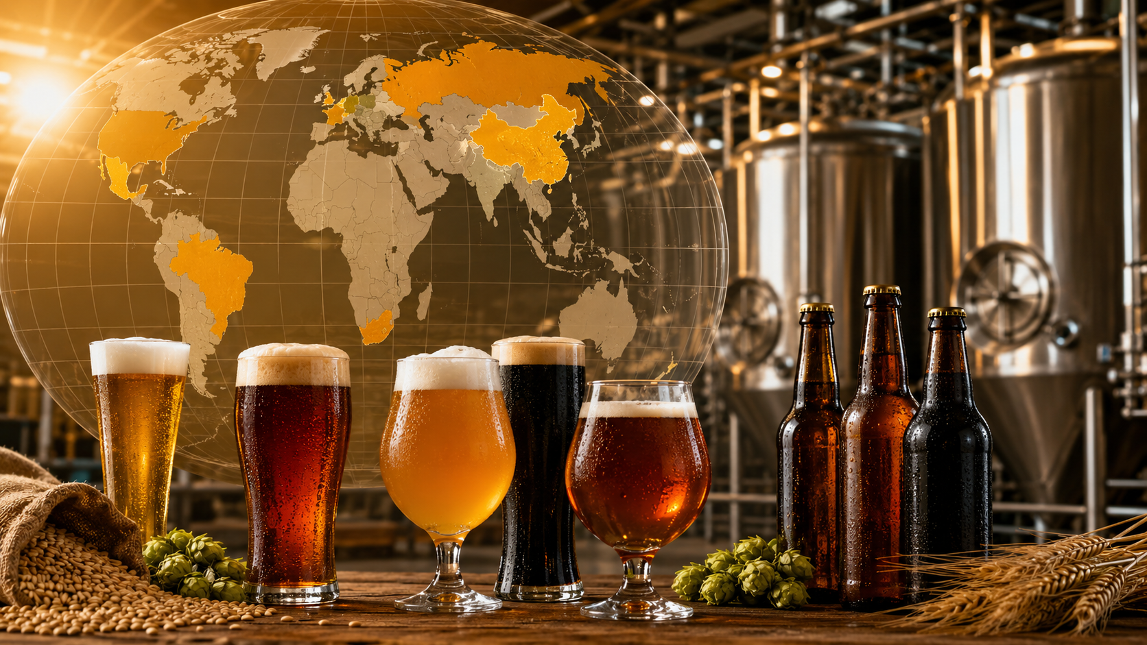 Los países que más cerveza producen en el mundo
